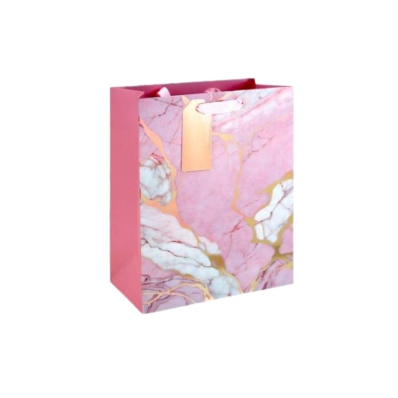 Pink Marble Large Gift Bag