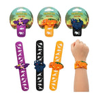 Dinosaur Design Slap Bracelet assorted Colours
