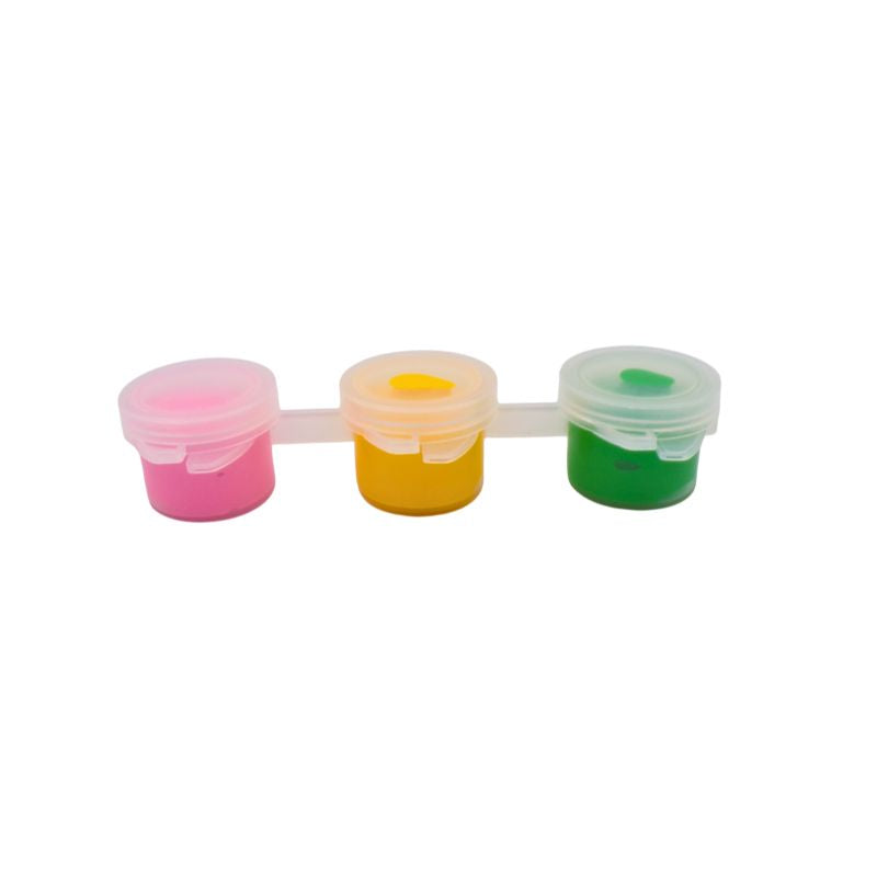 DIY Plaster Flowers Painting Kit – 3 Paint Set