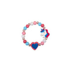 Girls Wooden Bracelets In Organza Bag 6 Assorted