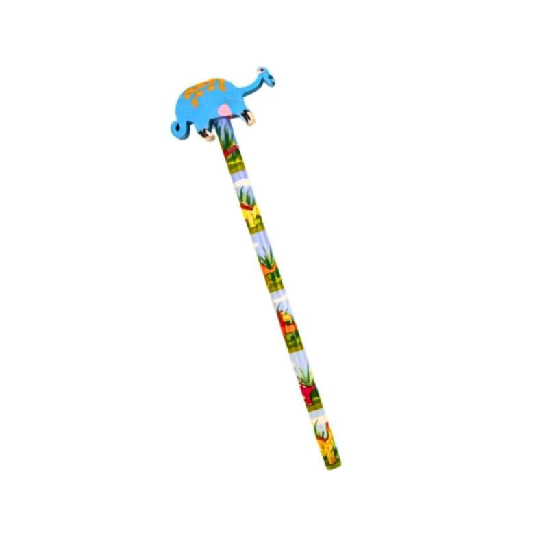 Dinosaur Pencil With Eraser Topper - Assorted
