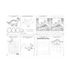 Mini Dinosaur Puzzle book