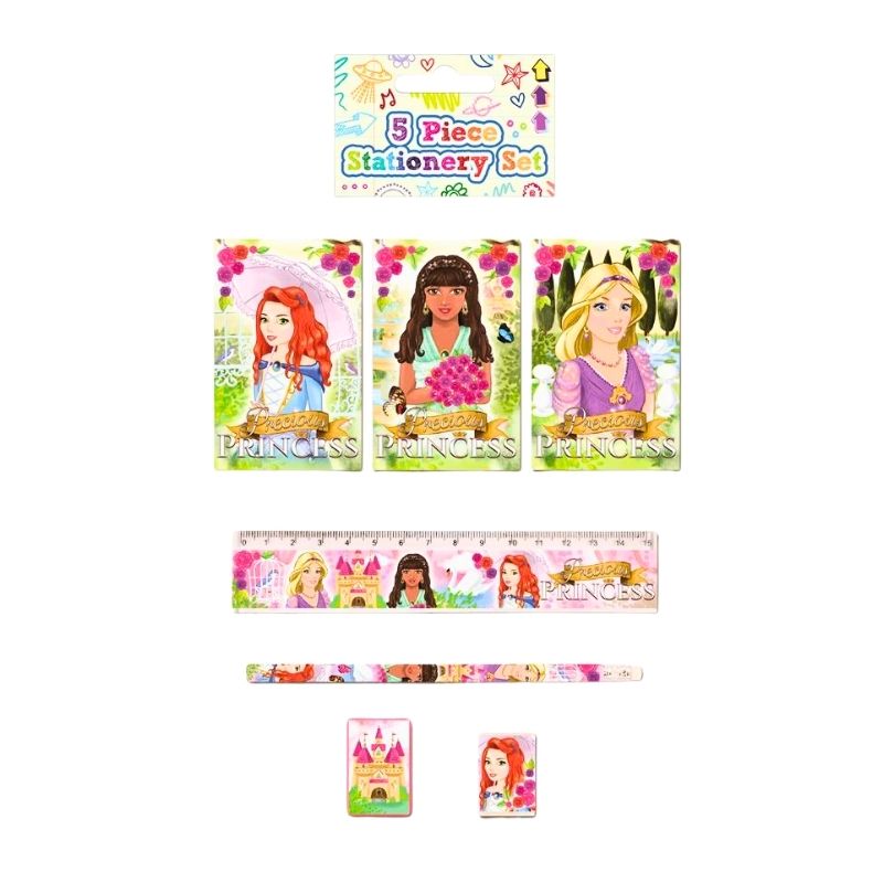 Princess Stationery Set of 5pc