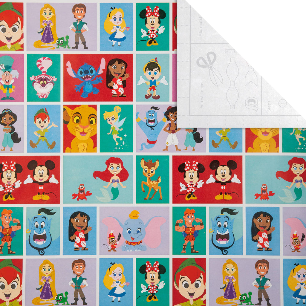 2 m Multi-Occasion Wrapping Paper Roll - Disney