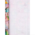 2M Wrapping Paper Roll - Disney Princesses Design