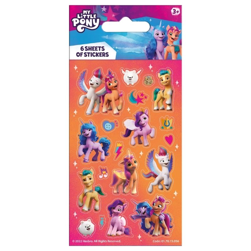My Little Pony Party Sticker Pack – 6 sheets
