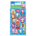 Peppa Pig Blue Party Sticker Pack – 6 sheets