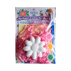 DIY Plaster Flowers Painting Kit – 3 Paint Set