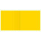 Solid yellow color swatch on a white background
