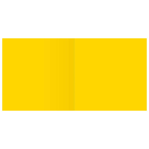 Solid yellow color swatch on a white background