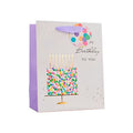 Happy Birthday To You Confetti Detail Foiled Large Gift Bag