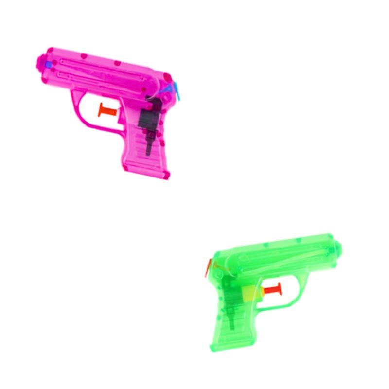 Neon Water Gun Assorted Colours 4 Pack